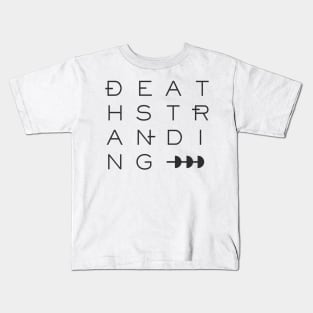 Death Stranding Title Design Kids T-Shirt